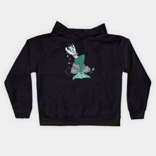 Mermaid Lagoon: Relaxed MerPrincess Kids Hoodie